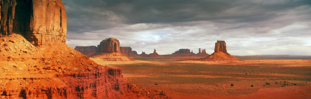 Stunning Monument Valley Rock Formations Fine Art Print
