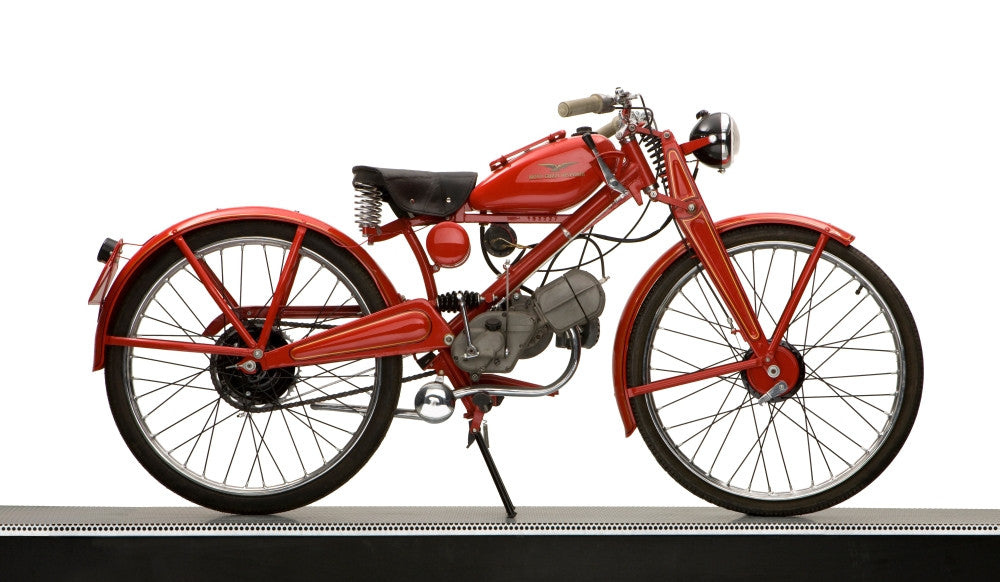 1951 Moto Guzzi Hispania 65cc Lightweight Motorcycle Fine Art Print