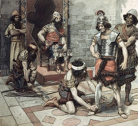 Saul Puts His Armour Upon David Fine Art Print by James Tissot