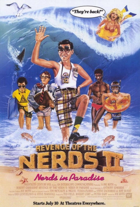 Revenge of the Nerds 2: Nerds in Paradise Movie Poster Print (27x40)