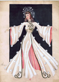 Costume Design by Michael Bronze Fine Art Print by Mary Evans