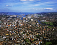 Aerial View of Belfast, Ireland Fine Art Print by The Irish Image Collection