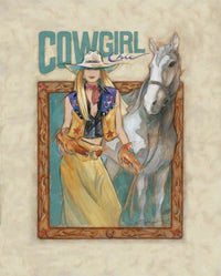 Cowgirl Chic Fine Art Print by Susan Edison (16x20)