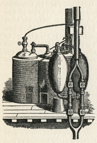 The 1698 Steam Engine Fine Art Print by Hilary Jane Morgan