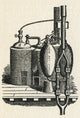 The 1698 Steam Engine Fine Art Print by Hilary Jane Morgan