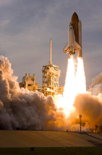 Space Shuttle Endeavour Launch Poster Print by Stocktrek Images