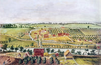 Pennsylvania: Bethlehem - Moravian Settlement Fine Art Print by Nicholas Garrison