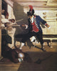The Siege of the Round-House Fine Art Print by N.C. Wyeth