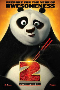 Kung Fu Panda 2 Movie Poster (11 x 17) - Fun Animation Decor