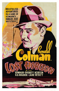 Lost Horizon Movie Poster Art Print - Ronald Colman (1937)