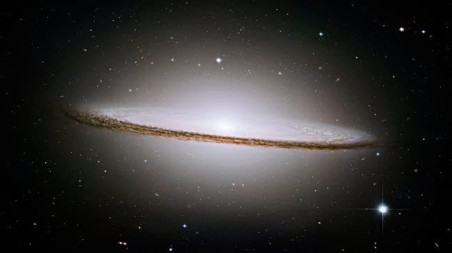 The Majestic Sombrero Galaxy Fine Art Print by Stocktrek Images
