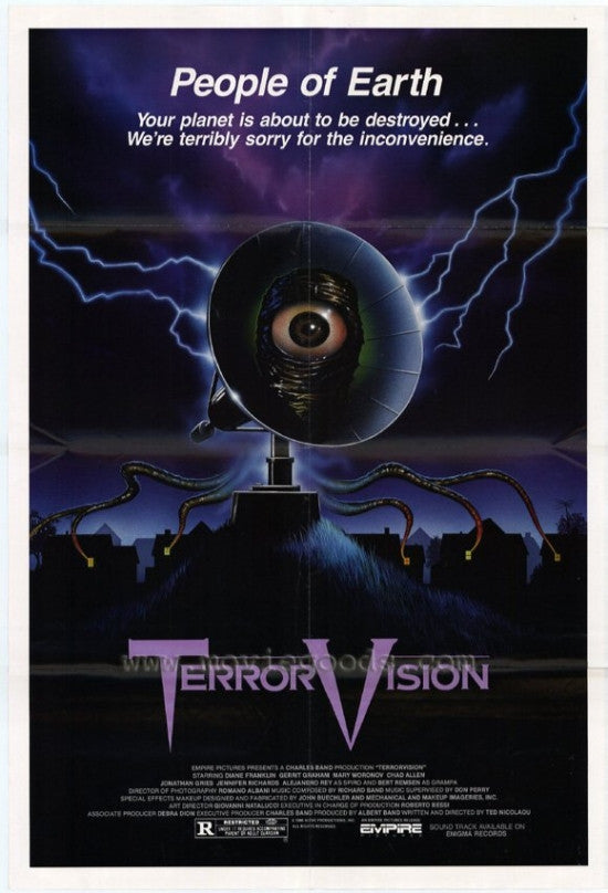 Terror Vision Movie Poster Print 27x40 - Perfect for Home Decor
