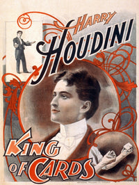 Harry Houdini History Poster Print | Available in Multiple Sizes