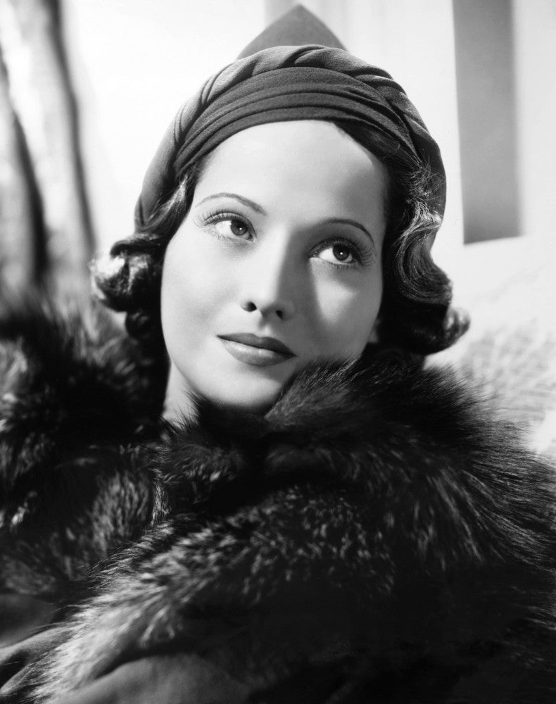 Merle Oberon Classic Portrait Photo Print