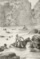 British Soldiers Fleeing from Zulu Warriors - Fine Art Print by Ken Welsh