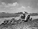 Farmer Plowing a Field with Tractor - Fond du Lac, WI Poster Print