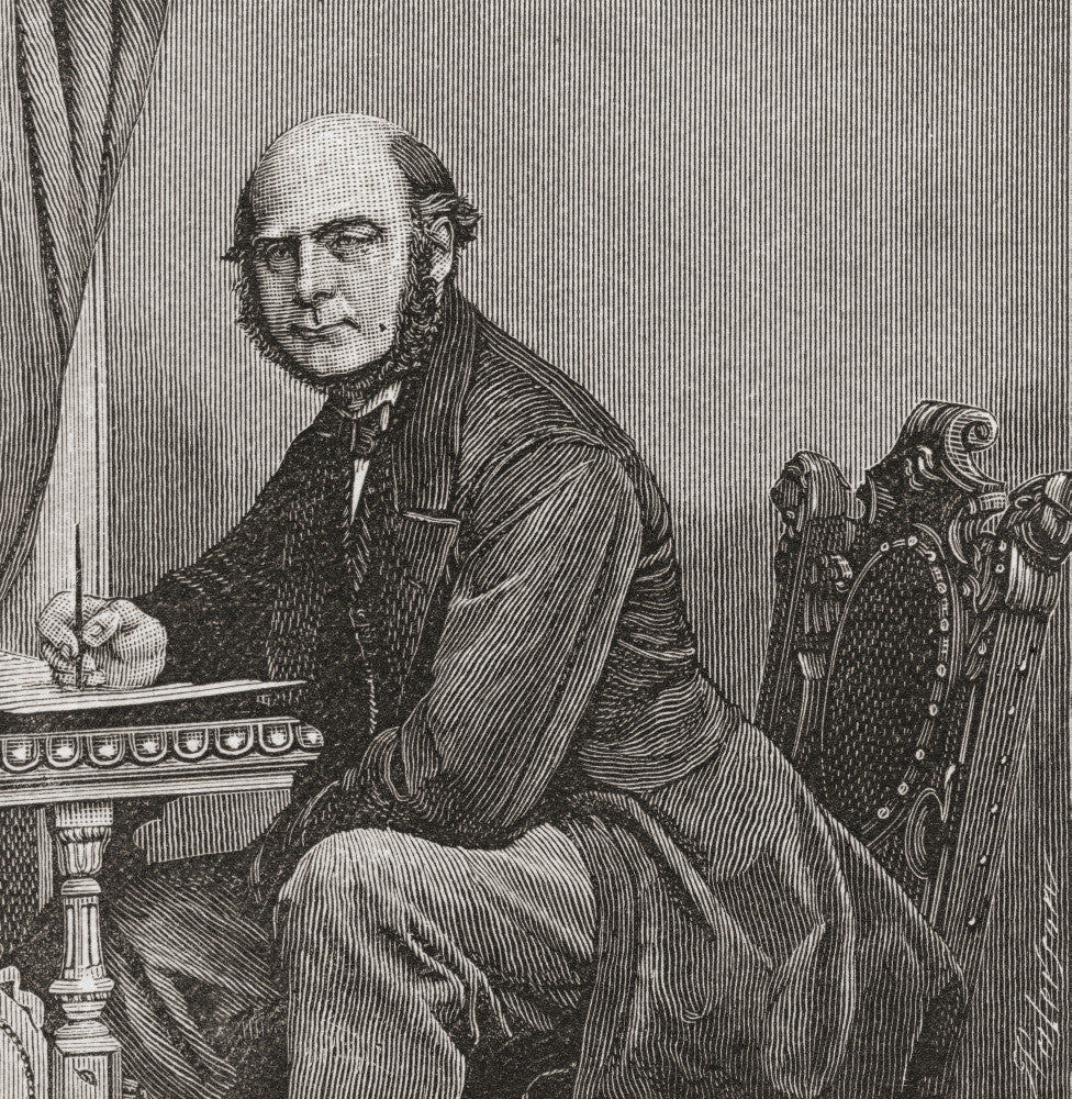 Sir Francis Galton Fine Art Print - 1822