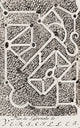 Versailles Labyrinth Plan Fine Art Print - 1687 Engraving by Granger Collection