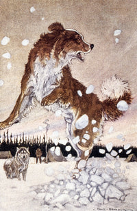 'Call Of The Wild' Fine Art Print by Paul Bransom | Granger Collection