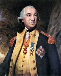 Baron Friedrich Von Steuben Fine Art Print - Detail of 1786 Painting by Ralph Earl