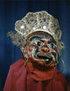 Tibet Traditional Papier-Mâché Mask Fine Art Print by Granger Collection