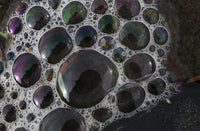 Cannon Beach Sea Foam Patterns Fine Art Print by Robert L. Potts