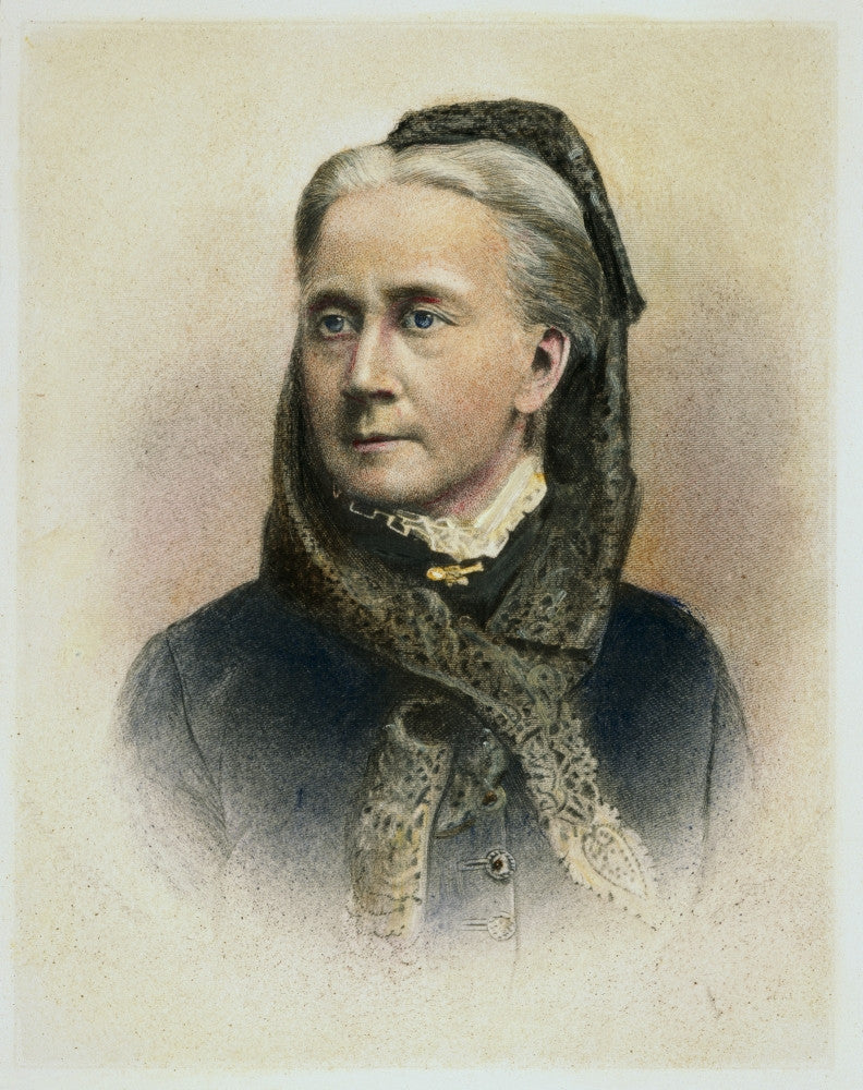 Belva Ann Lockwood Steel Engraving - American Lawyer & Advocate