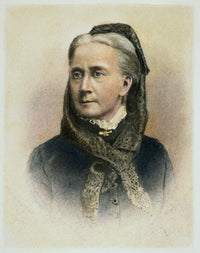 Belva Ann Lockwood Steel Engraving - American Lawyer & Advocate