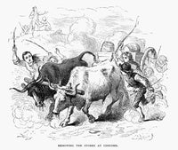 Concord Evacuation 1775 Fine Art Print - Revolutionary War Engraving by Granger Collection