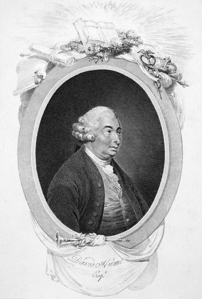 David Hume Copper Engraving Fine Art Print - 1804