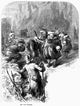 Rip Van Winkle Engraving Print - Catskill Mountains Scene by Granger Collection