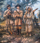 Lewis and Clark Exploration Mural Poster Print - 1912 by Edgar S. Paxson