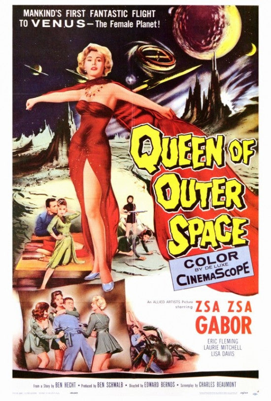Queen of Outer Space Movie Poster Print - 27x40 | Posterazzi