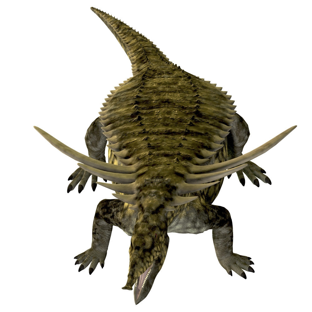 Desmatosuchus Armored Dinosaur Fine Art Print - Triassic Period