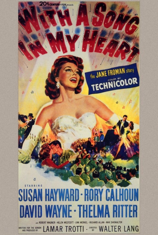 With a Song in My Heart Movie Poster Print (27x40)