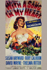 With a Song in My Heart Movie Poster Print (27x40)