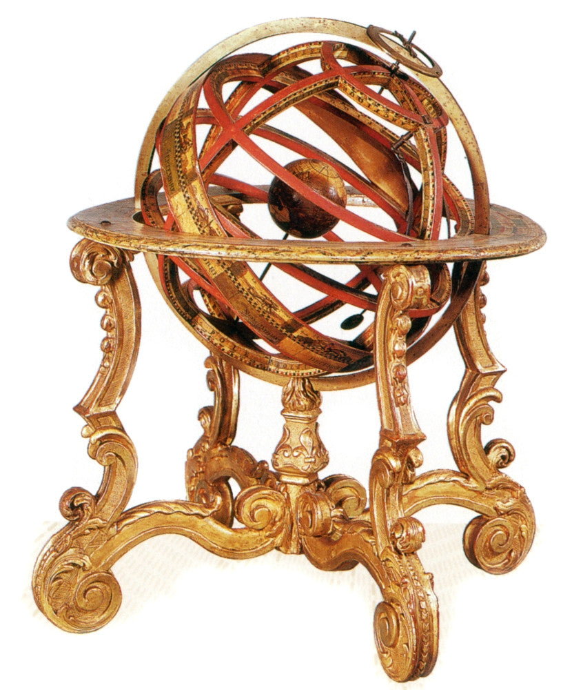 Armillary Sphere Geocentric Model Fine Art Print by Science Source