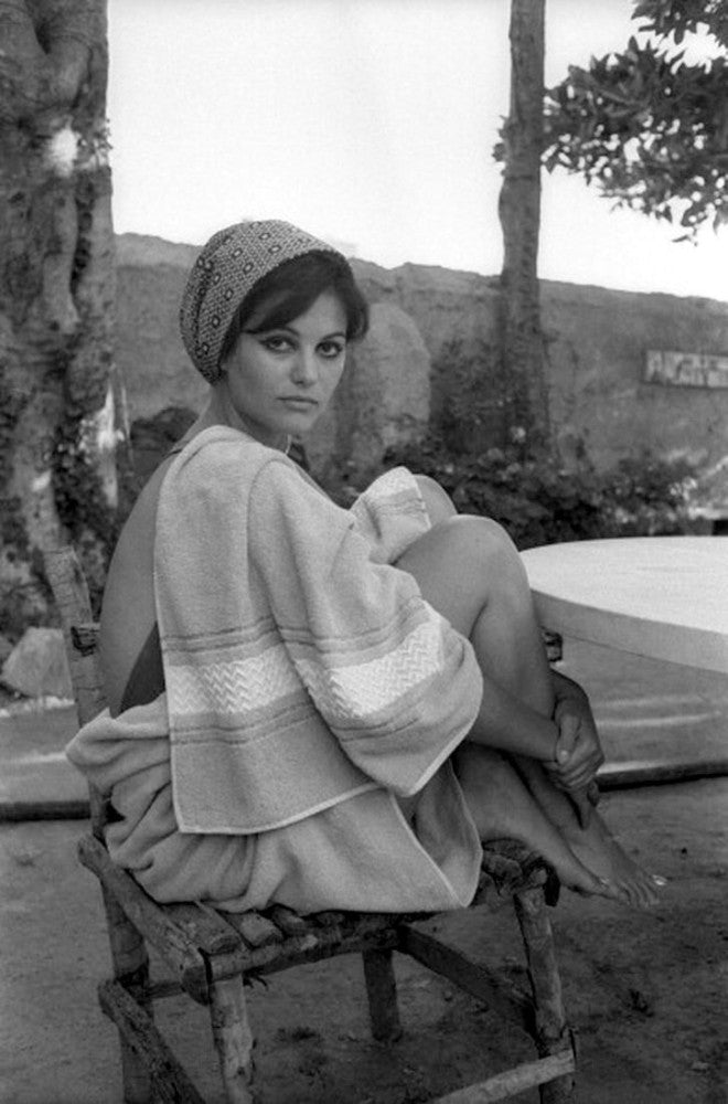 Claudia Cardinale - Legs Up Photo Print - Multiple Sizes Available