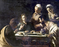Caravaggio: Supper at Emmaus Fine Art Print by Granger Collection