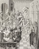 Heresy of the Flagellants Fine Art Print - 15th Century Miniature