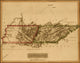 Tennessee - 1817 Fine Art Print - Multiple Sizes Available