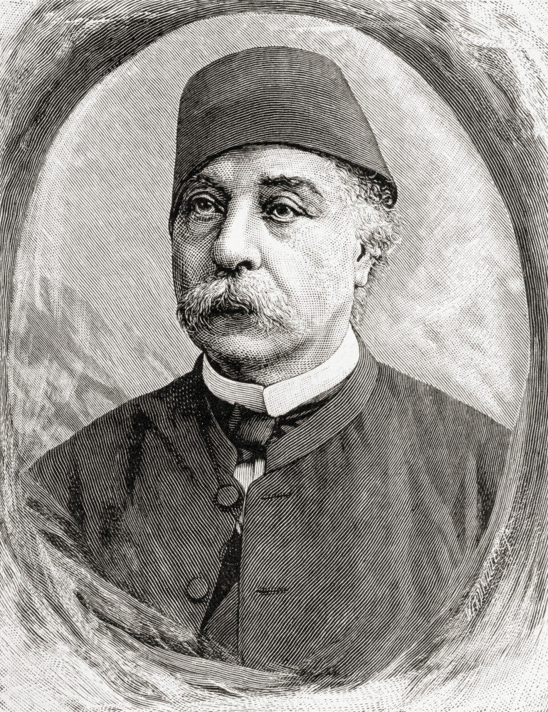 Nubar Pasha Fine Art Print - Egyptian Politician by Ken Welsh