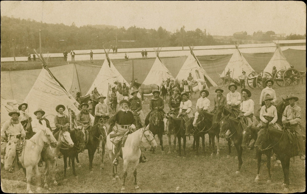 101 Ranch & Buffalo Bill Wild West Show Fine Art Print