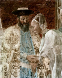 King Solomon and The Queen of Sheba Fine Art Print by Piero Della Francesca
