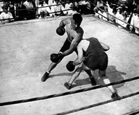 Jack Dempsey Fighting an Opponent Fine Art Print - C1919