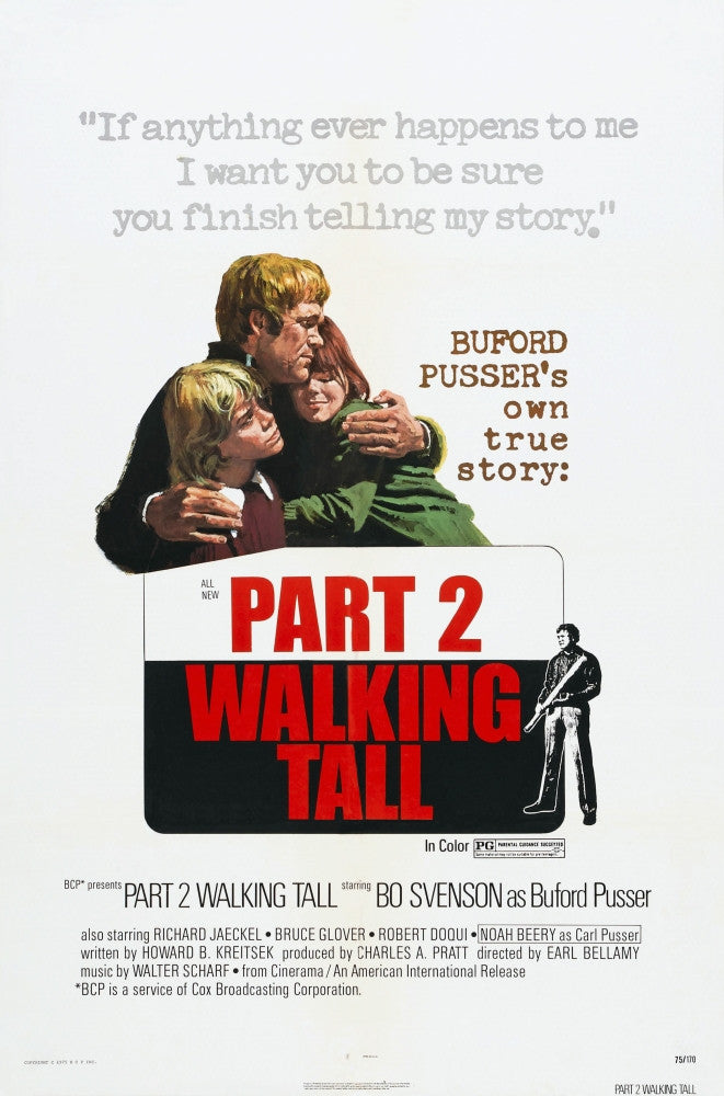 Walking Tall Part II Movie Poster Print (1975) | Posterazzi