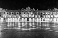 Toulouse Capitole at Night Fine Art Print by Hollice Looney