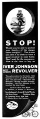 Iver Johnson 1919 Safety Revolver Advertisement Poster Print by Granger Collection
