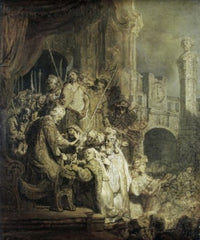 Christ Presented to the People Fine Art Print by Rembrandt Harmensz van Rijn