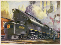 Pennsylvania Railroad Fine Art Print by Mary Evans Picture Library